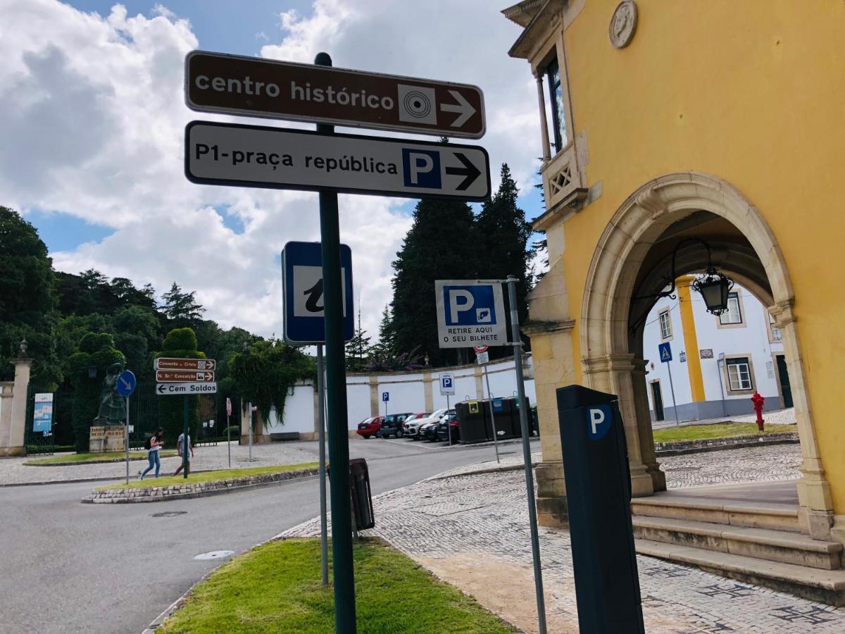 Pe Do Castelo Casinha - Pet Friendly & Garage Villa Tomar Eksteriør bilde